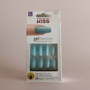 KISS Gel Fantasy Ready-to-Wear Gel Nails - Teal